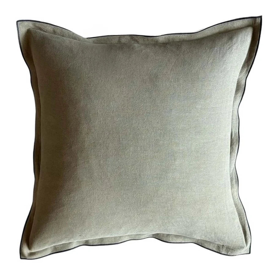 Linen Olive Cushion