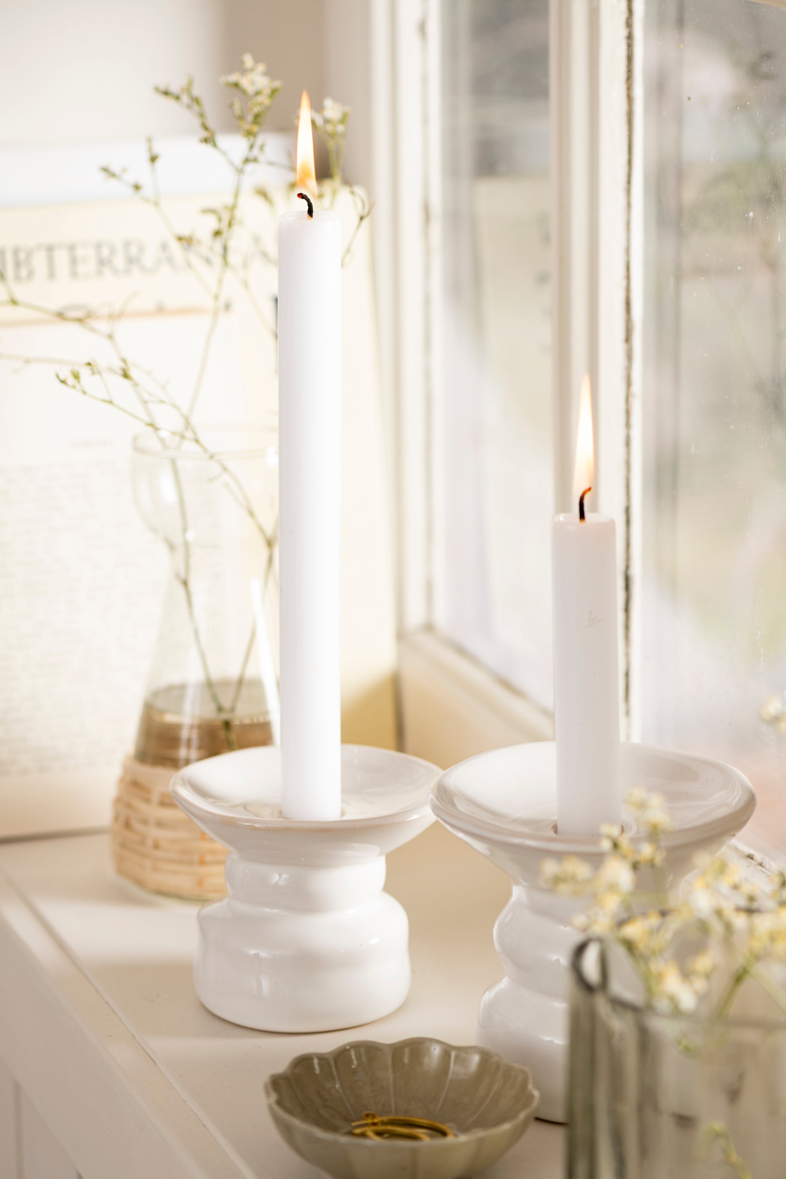 Blanche Candlestick Holder