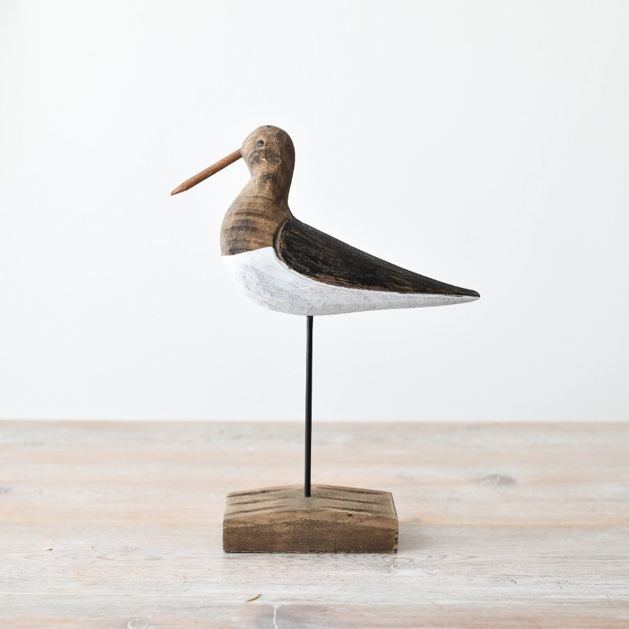 Wooden Bird on Base