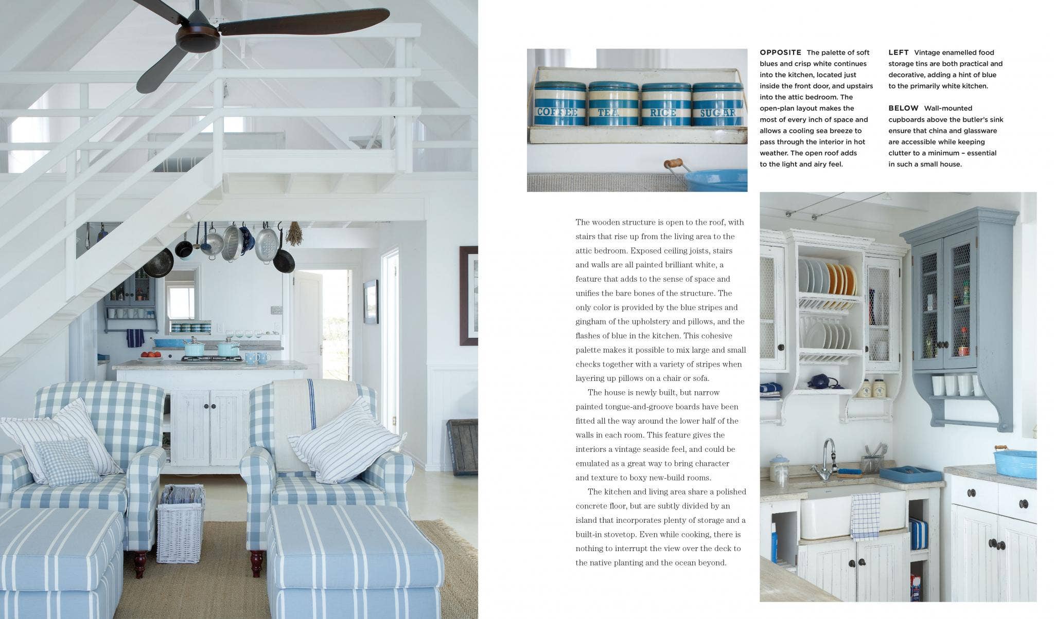 Blue & White At Home
