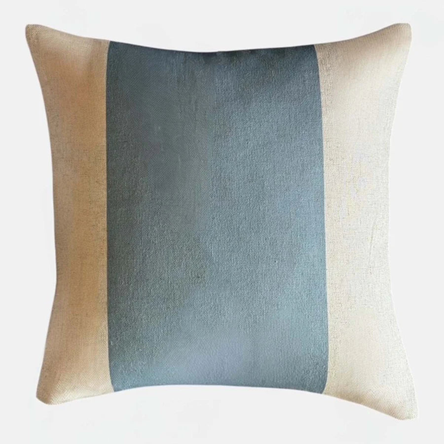 Atlantic Stripe Blue Cushion