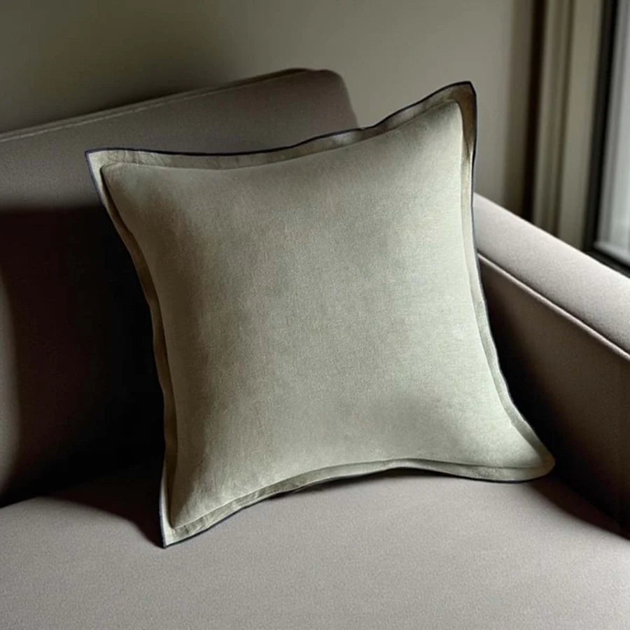 Linen Olive Cushion