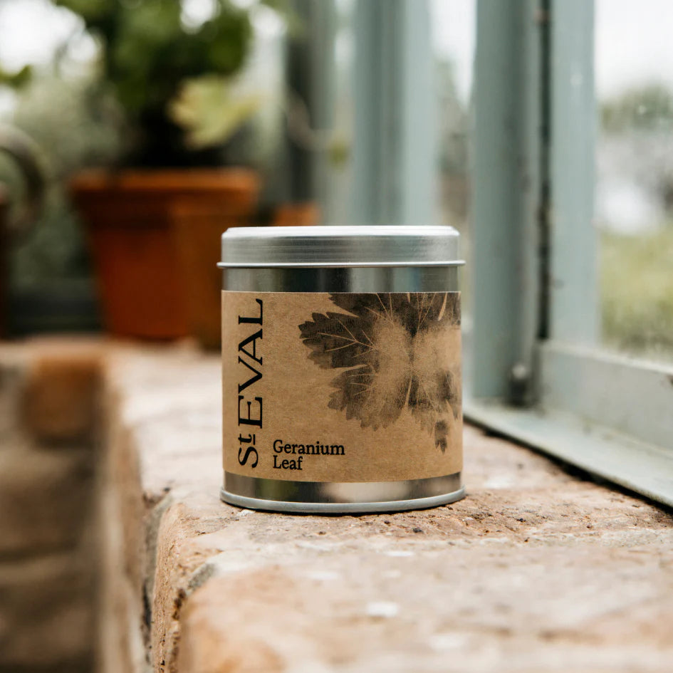Geranium Scented Tin Candle