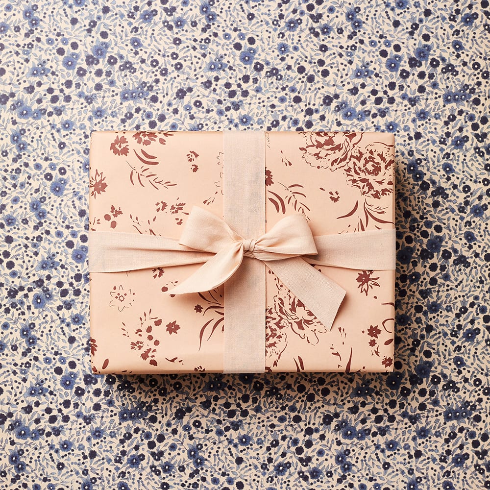 Wild Aster & Garden Floral Wrapping Paper