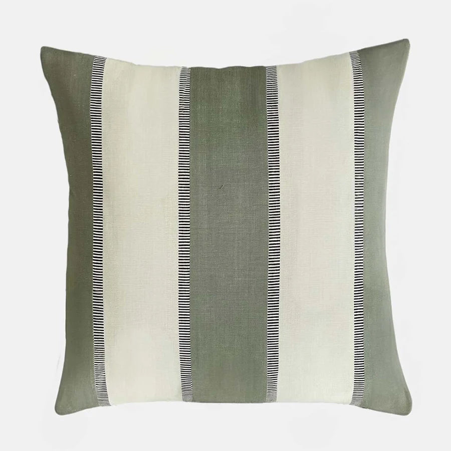 Zailka Slate Stripe Cushion